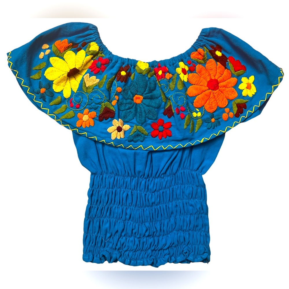 Woman’s Mexican Embroidered Top